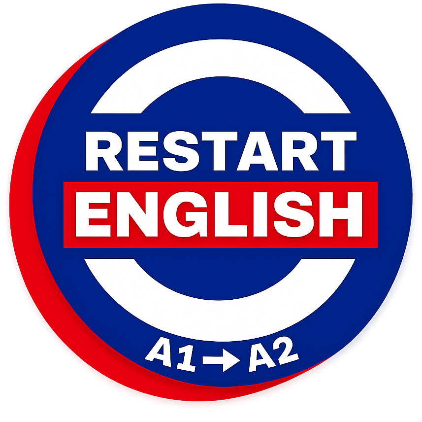 Logo Restart English A1-A2
